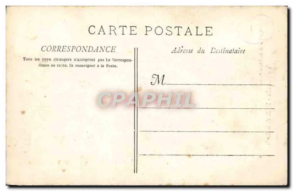 Marselha - N.-D. da Guarda — Edição da Samaritaine, n°9 - Verso