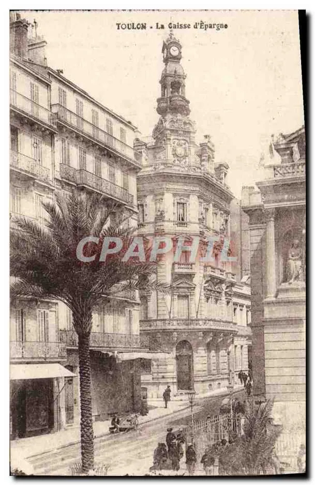 Toulon - A Caixa de Poupança — editor desconhecido, número de série não visível - Frente