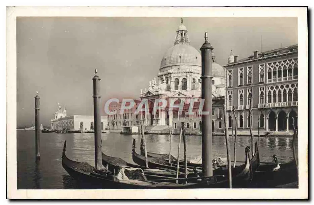 Venedig - Grand Canal und Kirche der Salute — Gravina, Kunstverlag - Vorderseite