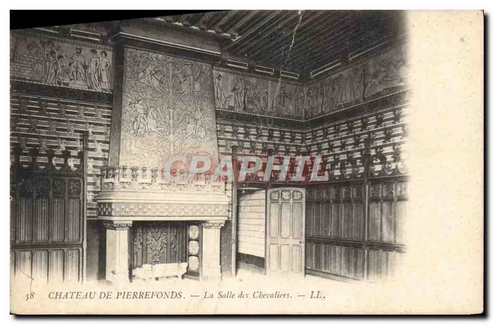 Château de Pierrefonds — La Salle des Chevaliers — LL. - Vorderseite