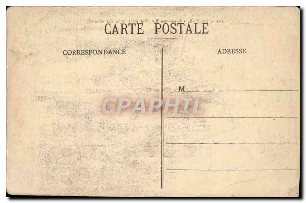 Troyes — Osterpanorama (Aussicht vom Dom aus) — Sammlung T. B. - Rückseite