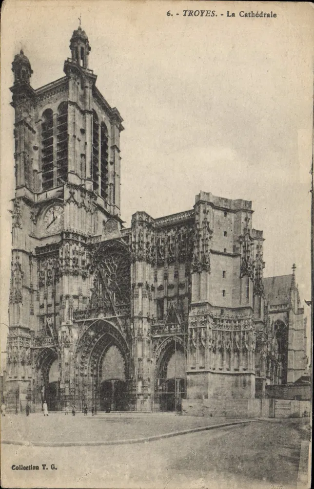 Troyes - A Catedral — Coleção T. G. — n°6 - Frente