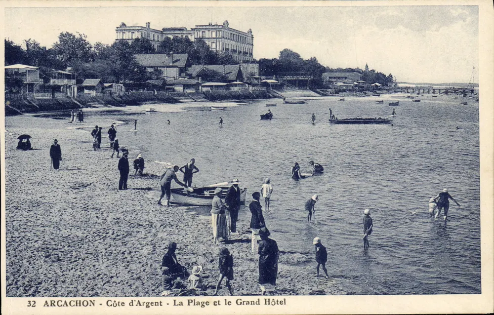 Arcachon - Côte d'Argent - Die Strände und das Grand Hotel - Vorderseite