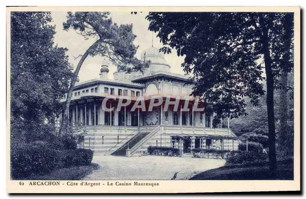 Arcachon - Côte d'Argent - O Casino Mauresque — Edição especial - Frente