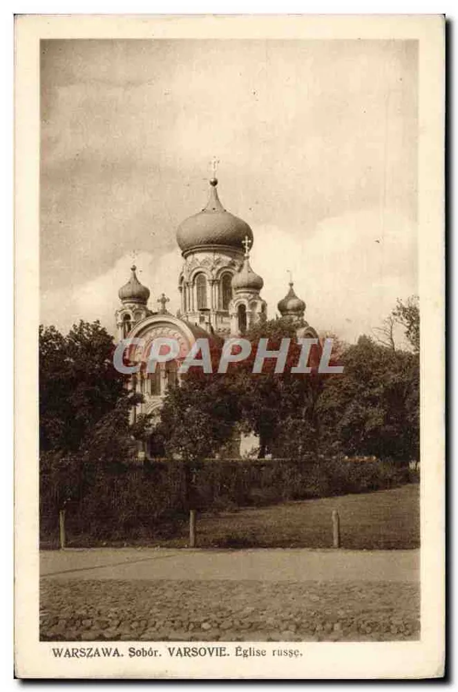 Warschau. Sobór. Russische Kirche — Verleger 'Przedrąk Krakoniony' n°2309 - Vorderseite