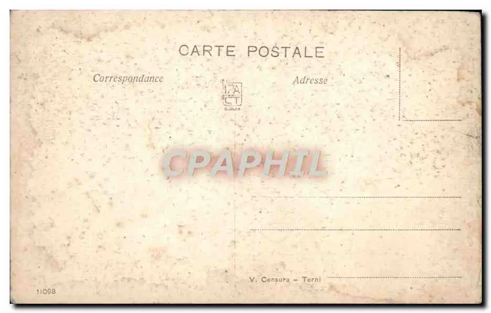 Constantinopla — Interior da Basílica de Santa Sofia — Censura - Terni - Verso