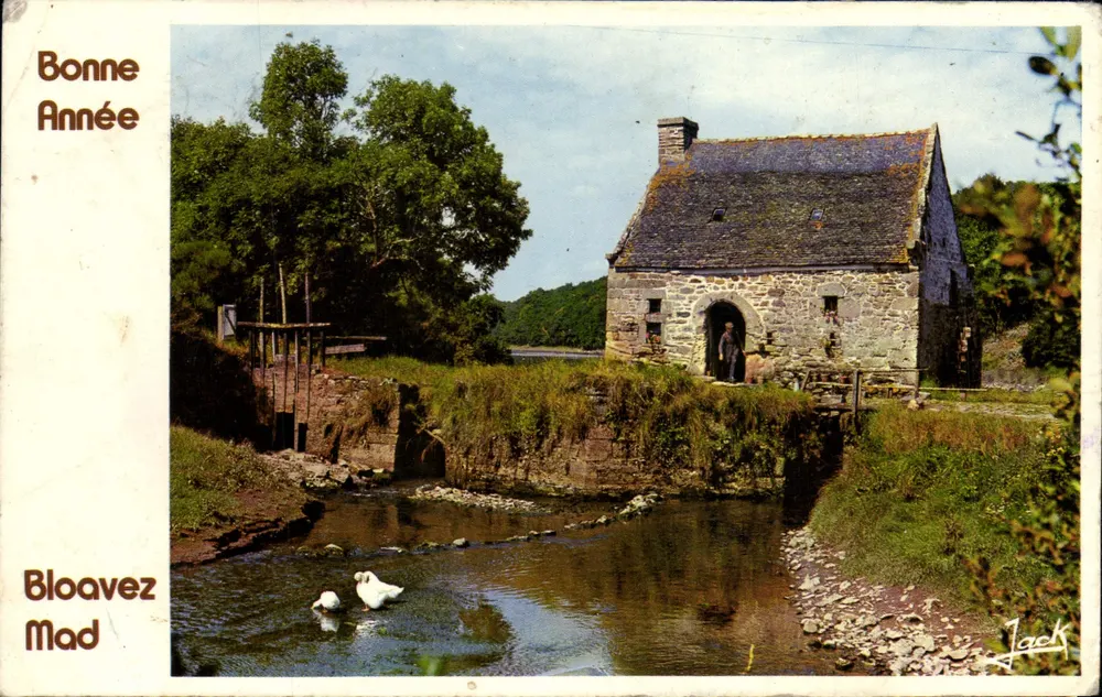 Bloavez — Moulin à eau — Jack - Recto