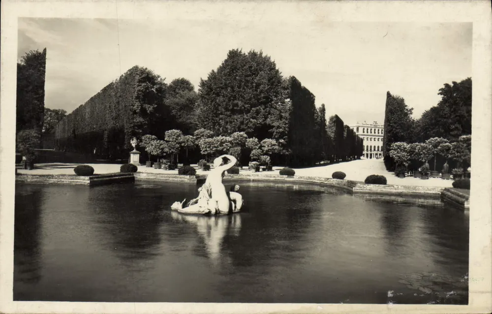 Castello di Schönbrunn — Nymphenbrunnen — Echte Pro Osnabrücke, Verlagsanstalt G. Schelling, n° 1211 - Recto