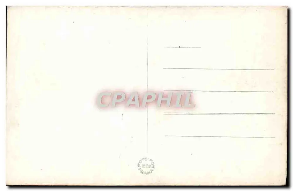 प्राग: टीन चर्च — फोटो-फॉन, प्राग 1928, संख्या 7009 - पीछे