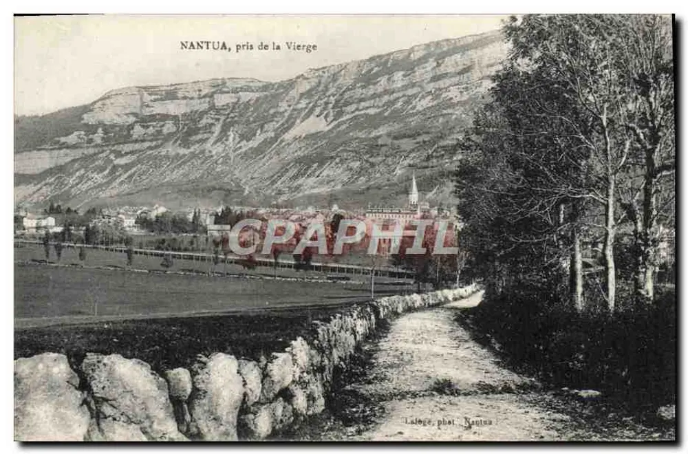 NANTUA, vista da Virgem — vista panorâmica — Laloès, fot. Nantua - Frente