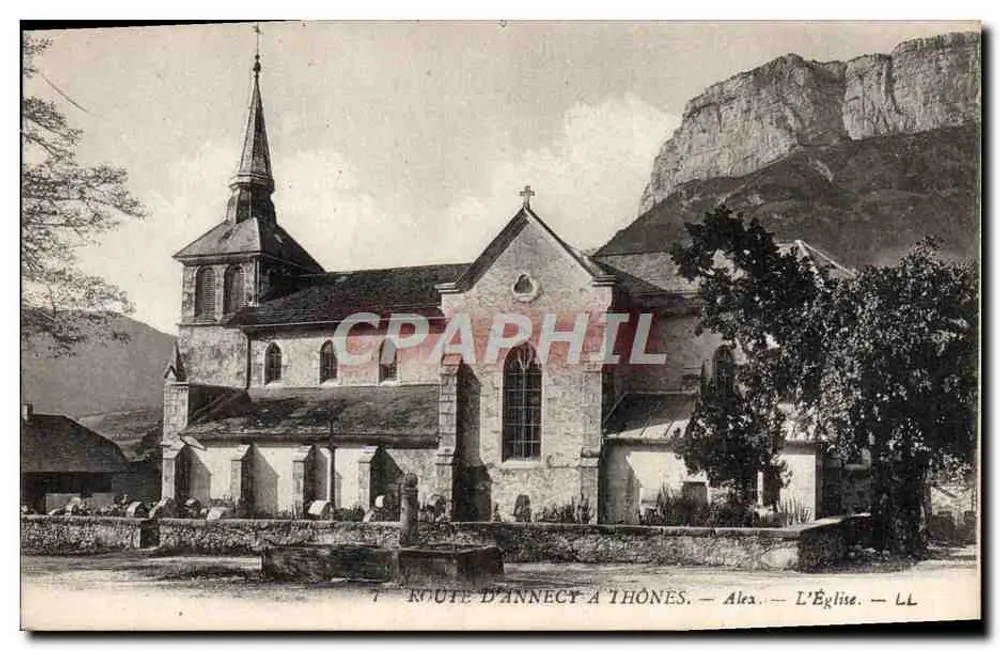 Rodovia de Annecy para Thônes — A Igreja — Alexa — LL - Frente