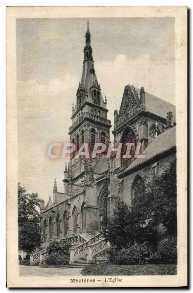 Mézières — De Kerk — uitgever Leblon - Voorkant
