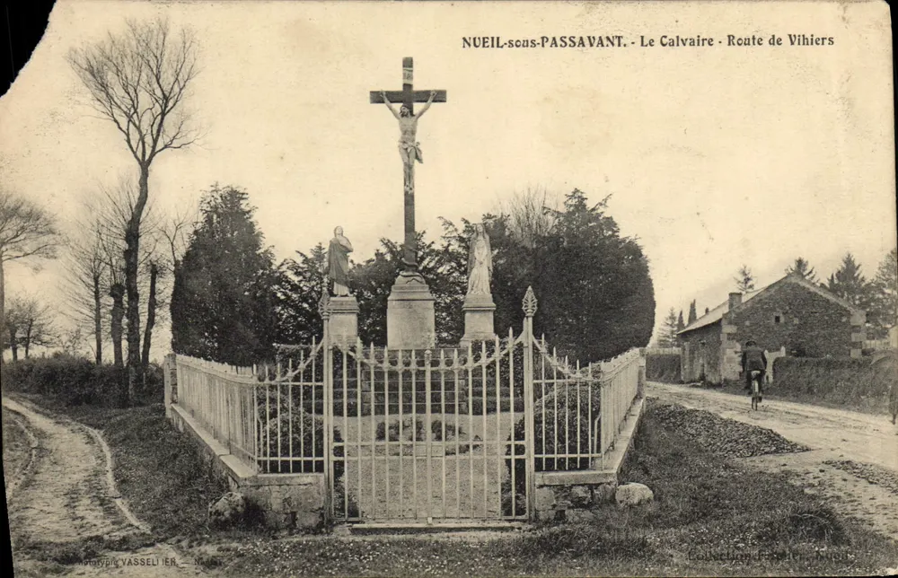 Nueil-sous-Passavant - Der Calvary - Route de Vihiers — Verlag Yasselier, n° 49 - Vorderseite