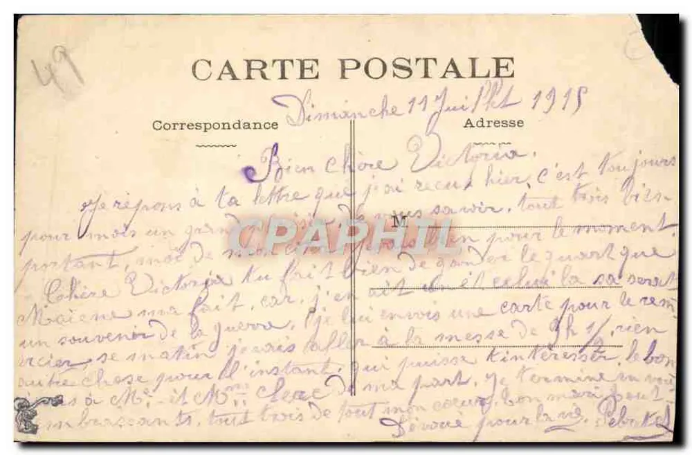 Nueil-sous-Passavant - Der Calvary - Route de Vihiers — Verlag Yasselier, n° 49 - Rückseite