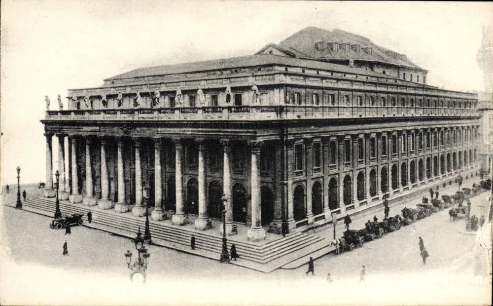 Bordeaux — O Grande Teatro — Fototipo 'Pierre Darreau' - Frente