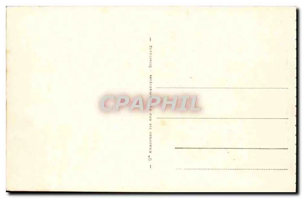 Deauville - Blütenstrand — Die Terrasse und die Gärten — Verlag: C° Alsacienne des Arts Photographiques, Straßburg - Rückseite