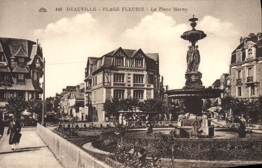 Deauville - Blühende Strände - Place Morny - Vorderseite