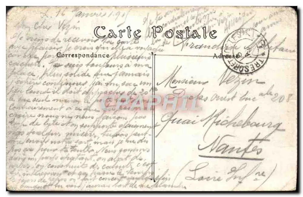 Compiegne — Die Pforte Saint-Jean aux Bois — ND. Phot. - Rückseite