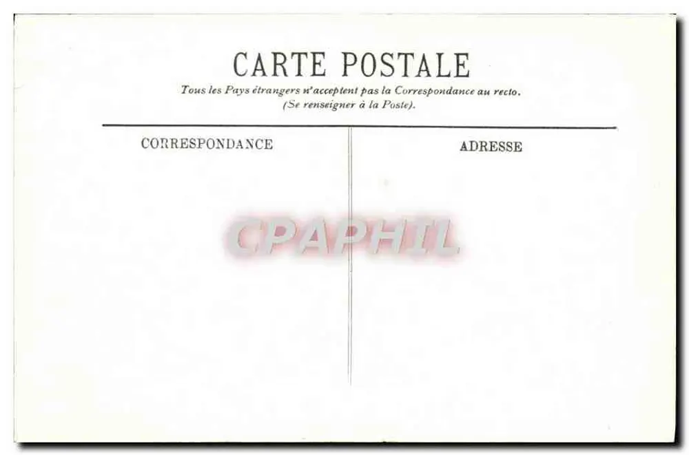 Soissons — Le Jardin de la Société d'Horticulture — LL. — n°83 - Rückseite