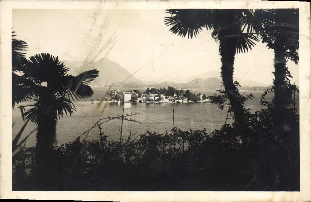 Lago Maggiore — Isola Bella Borromeo — éditeur Grafia - Sezione d'Arte - Roma, n° 64974 - Voorkant