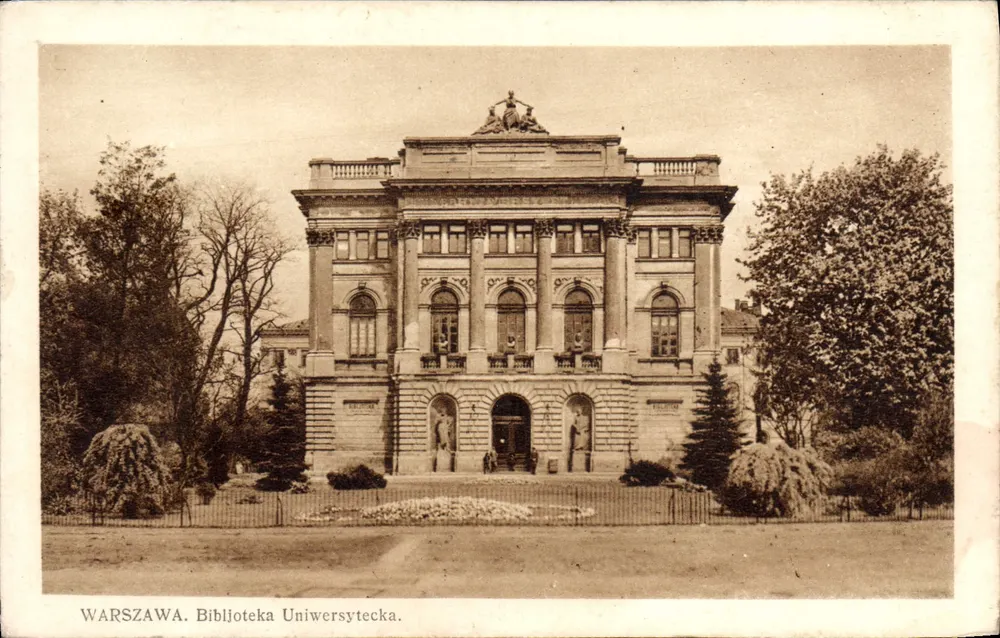 Warschau. Universitätsbibliothek — Verlag 'Wydawnictwo 'Polonia' Kraków', Seriennummer S.XII-10 - Vorderseite