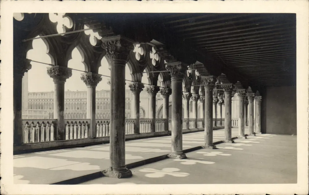 Venedig — Palazzo Ducale, Loggia Foscara — Ausgabe A.R.U. n°6 - Vorderseite