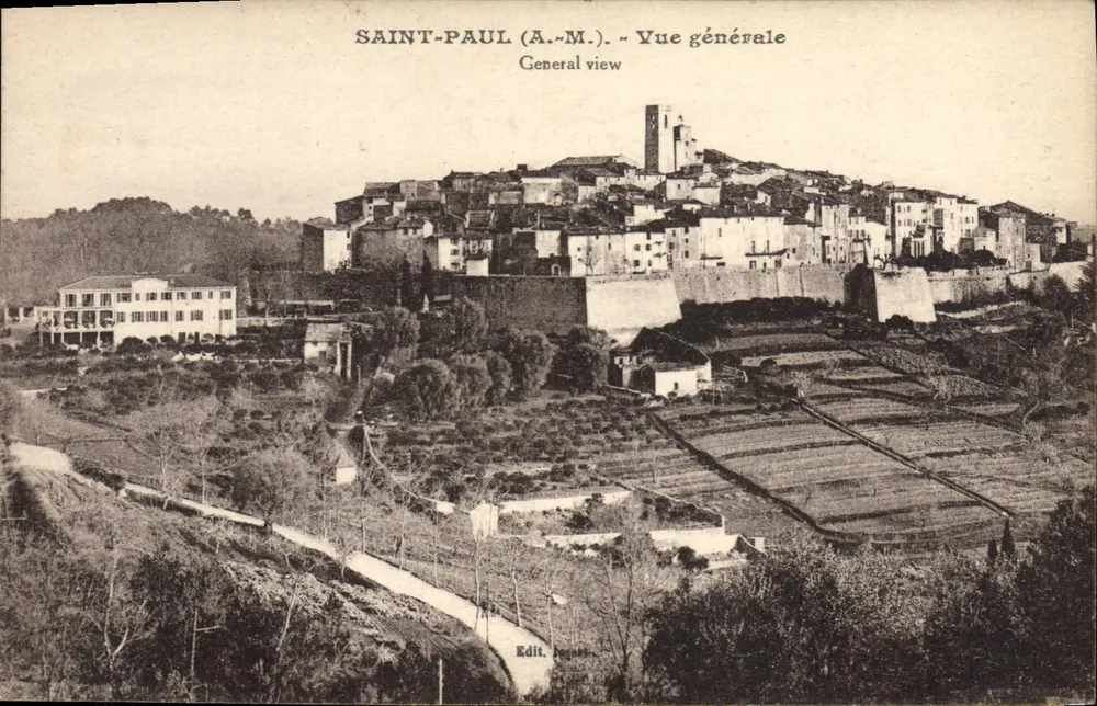 Saint-Paul (A.-M.) — Vista geral — Edit. J. Giletta - Frente