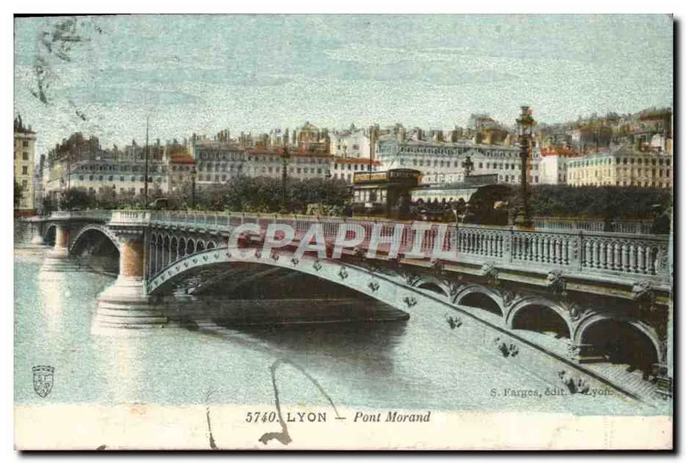 LYON — Pont Morand — S. Farges, editor Lyon, n° 5740 - Frente