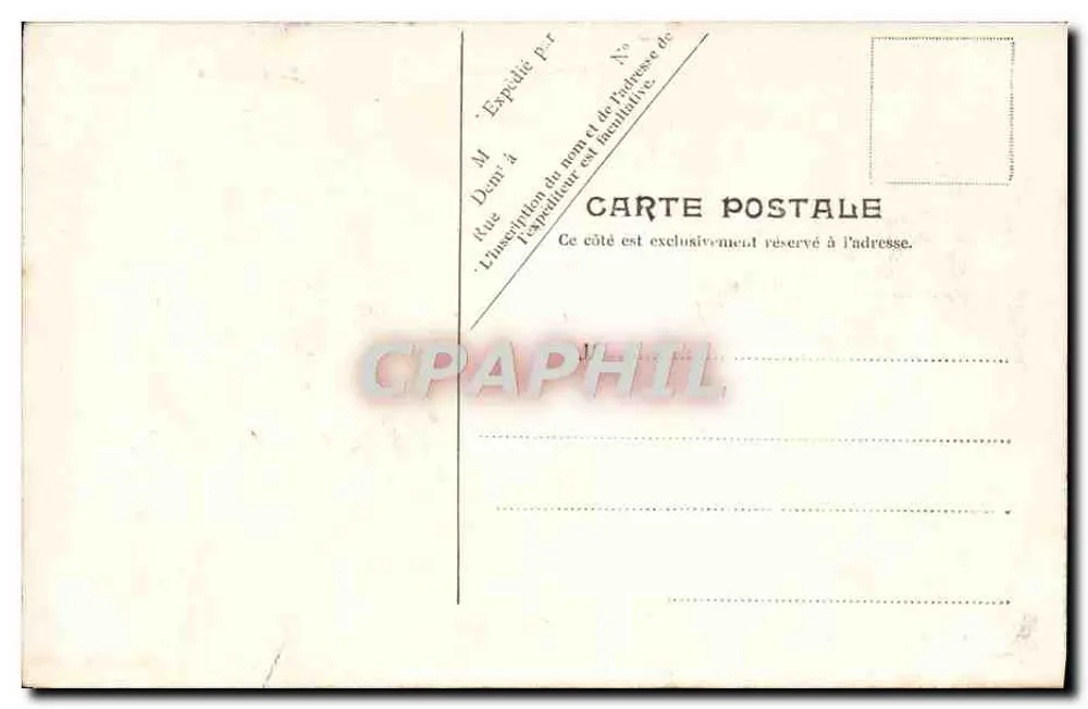 Boulogne-sur-Mer — O Castelo — V.P. Paris, N° 3.00 - Verso