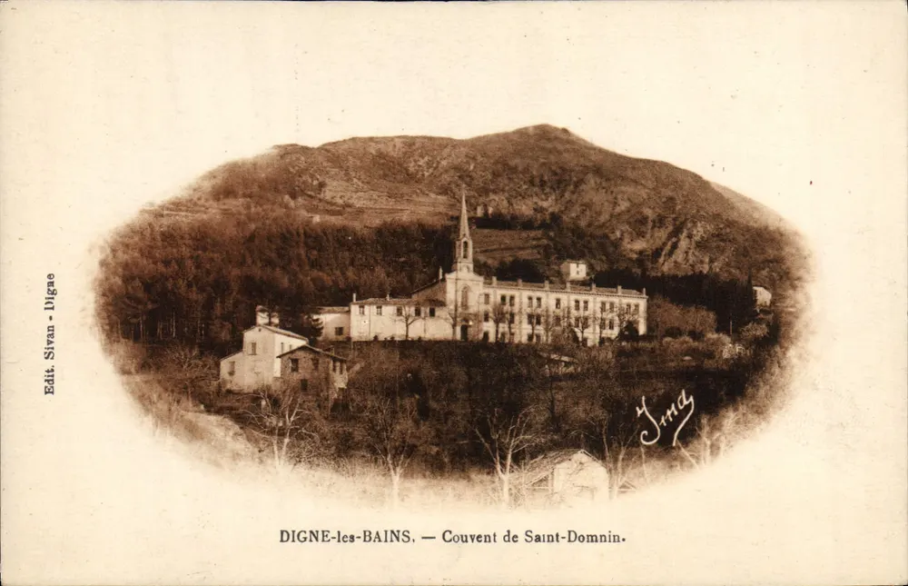 Digne-les-Bains — Convento de São Domingos — Edit. Sivan-Digae - Frente