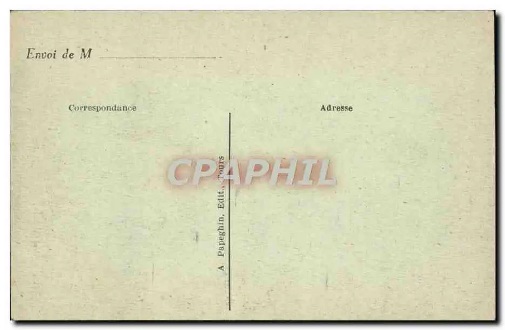 Tours (Loire-et-Loire) — Vista Geral — A.P. - Verso