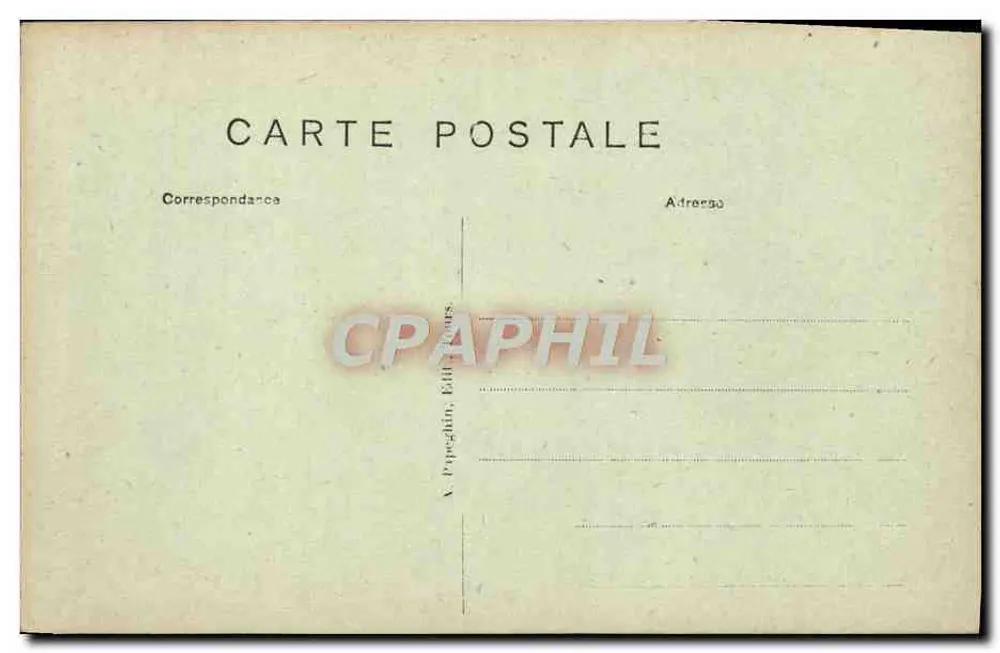 Angers (M.-et-L.) — Turm der Haute-Chaîne — A. P. - Rückseite