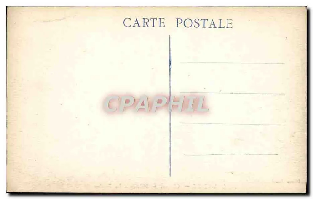 Louvières — Schloss St-Hilaire — Das Becken — Foto Dunel, Nr. 17 - Rückseite