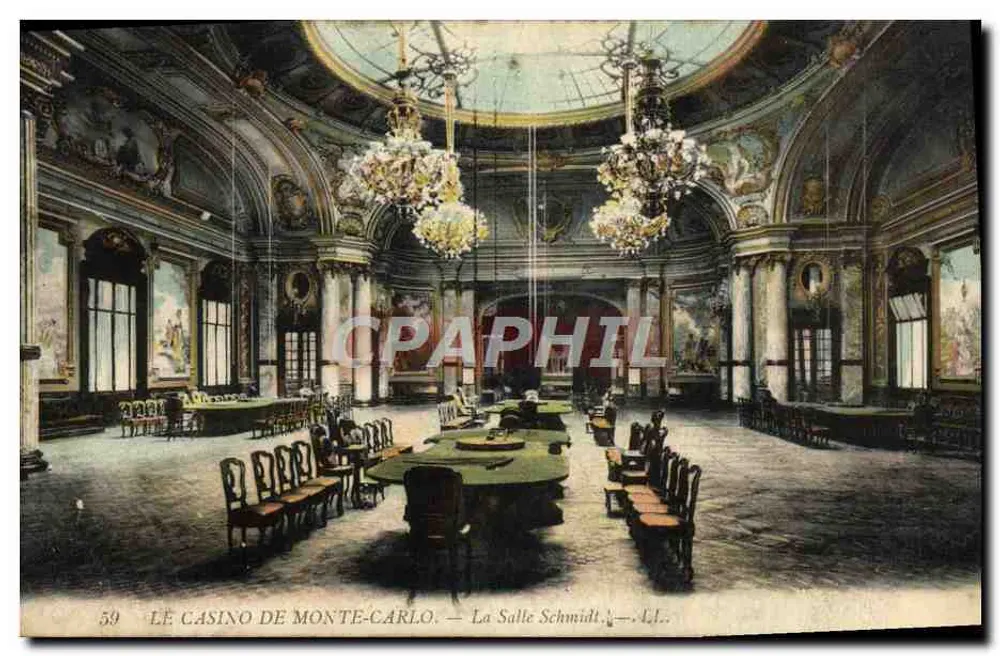 Das Casino von Monte-Carlo — Die Schmidt-Halle — C.L. n°59 - Vorderseite