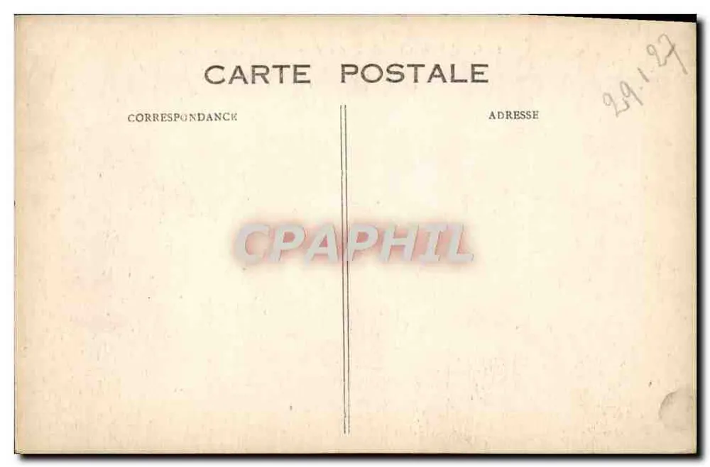 Le Havre — La Rue Thiers und die Küste - Rückseite
