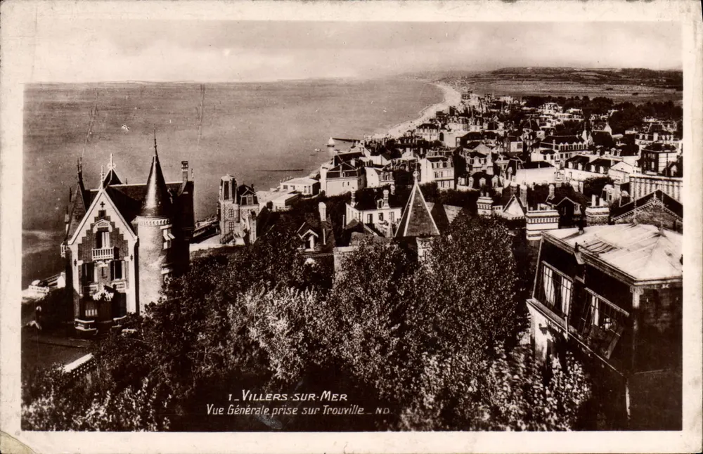 Villers-sur-Mer — Allgemeiner Blick von Trouville — Verlag Lévy et Neunen Réunis, Paris - Vorderseite