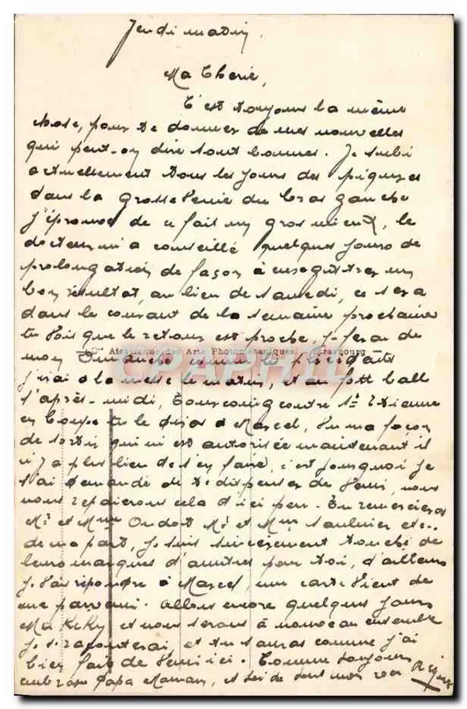 Strasbourg - O Ponte de Kehl — editor A. Fot. Strasbourg, n° 350 - Verso