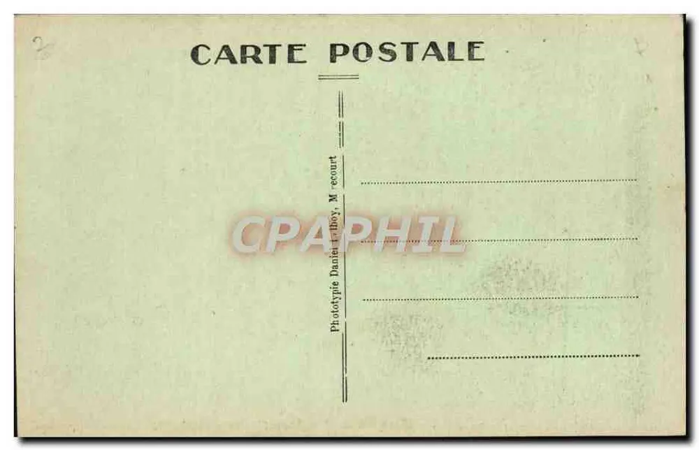 Dijon — Place Darcy und Tor Guillaume — D. D. - Rückseite