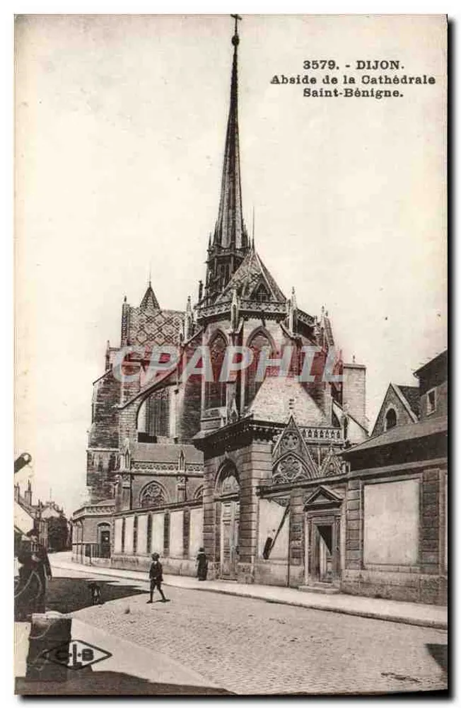 Apse der Kathedrale Saint-Bénigne — Dijon — Verlag C. Lardar Bessagon - Vorderseite