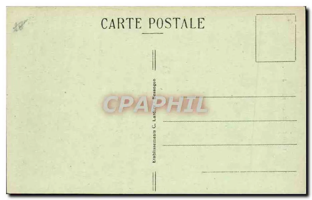 Dijon — Igreja de São João — C-L-B, n° 3538 - Verso