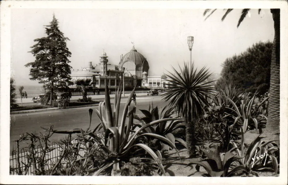 Nice - Die Flora der Gärten Albert I und das Palais de la Jetée — Les Éditions d'Art 'La Douce France' - Vorderseite