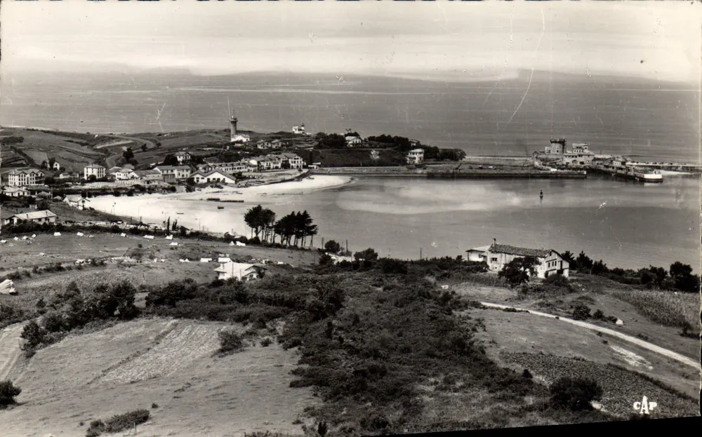 Socoa aus Sicht der Tour de Bordagain — Saint-Jean-de-Luz — C.A.P. n°44 - Vorderseite