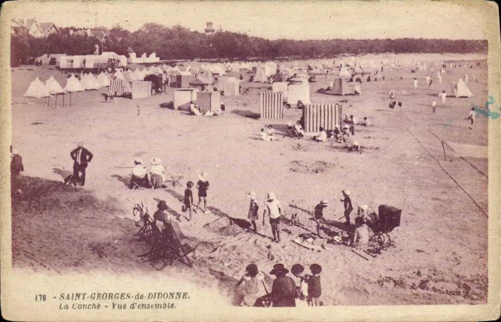 Saint-Georges-de-Didonne — La Conche — Algemene uitzicht — G. Artland, uitgever - Voorkant