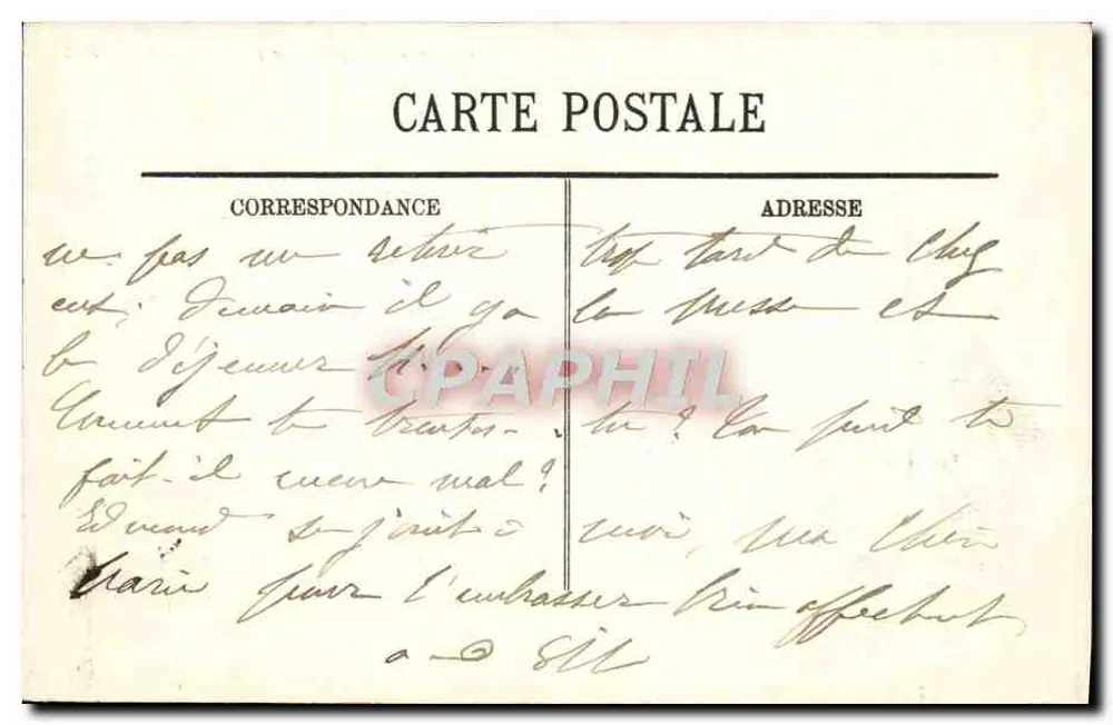 Marselha - O Castelo de If (Castelo-forte construído por Francisco I e que serviu como prisão de Estado). — XX - Verso