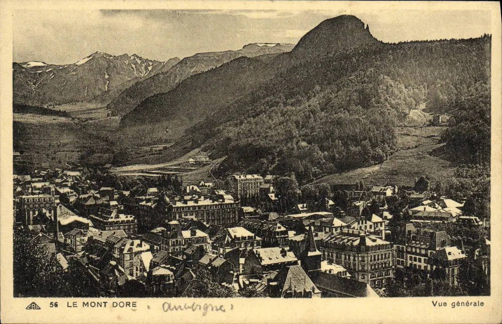 Le Mont Dore — Vista geral — Amurgrgne, n°56 - Frente