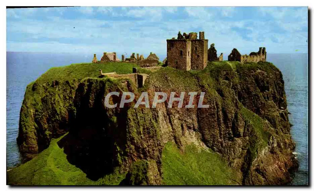 Dunnottar Castle — Escócia — editor COLOURMASTER INTERNATIONAL - Frente