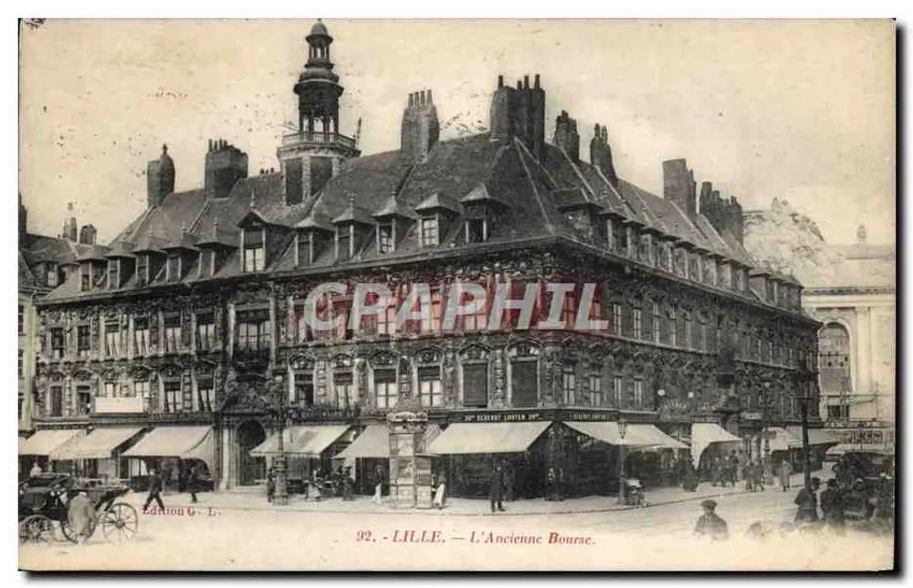 Lille — A Velha Bolsa — Zarton G. L. - Frente