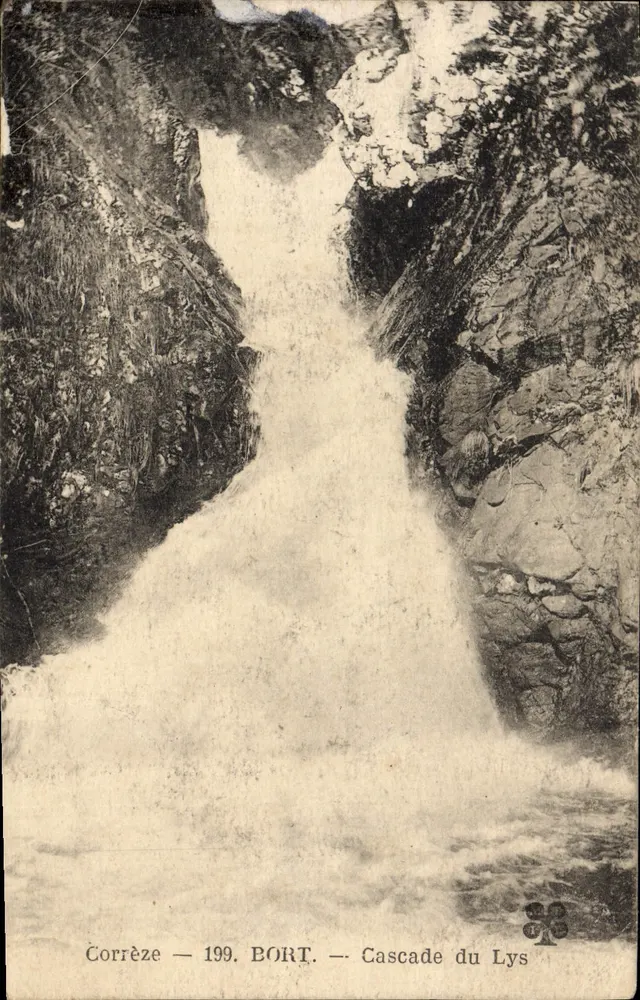 Corrèze — 199. PORT. — Cascade du Lys - Frente