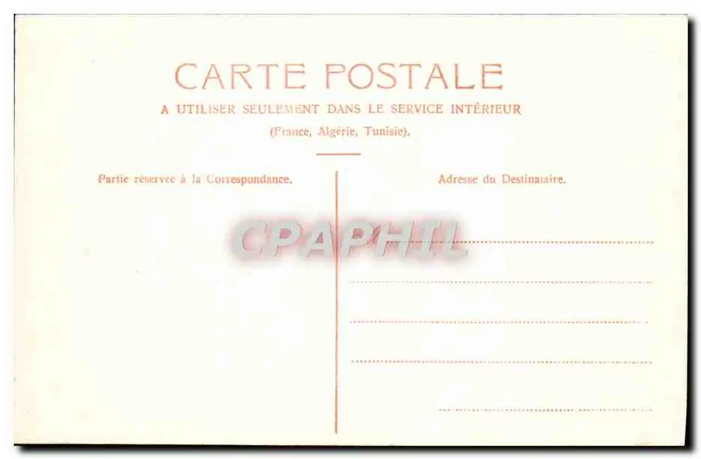 Chambéry, a prefeitura — editor Pittier, Annecy, n° 734 - Verso