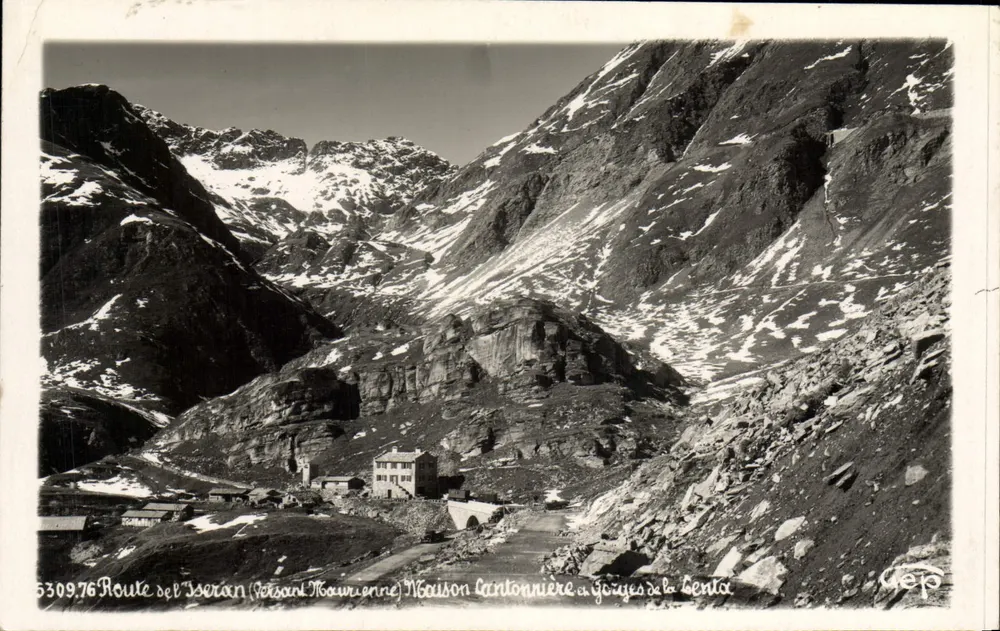 Estrada de Iseran (Vercors Maurienne) — Casa de Guarda nas Gorges de la Senta — GEP - Frente